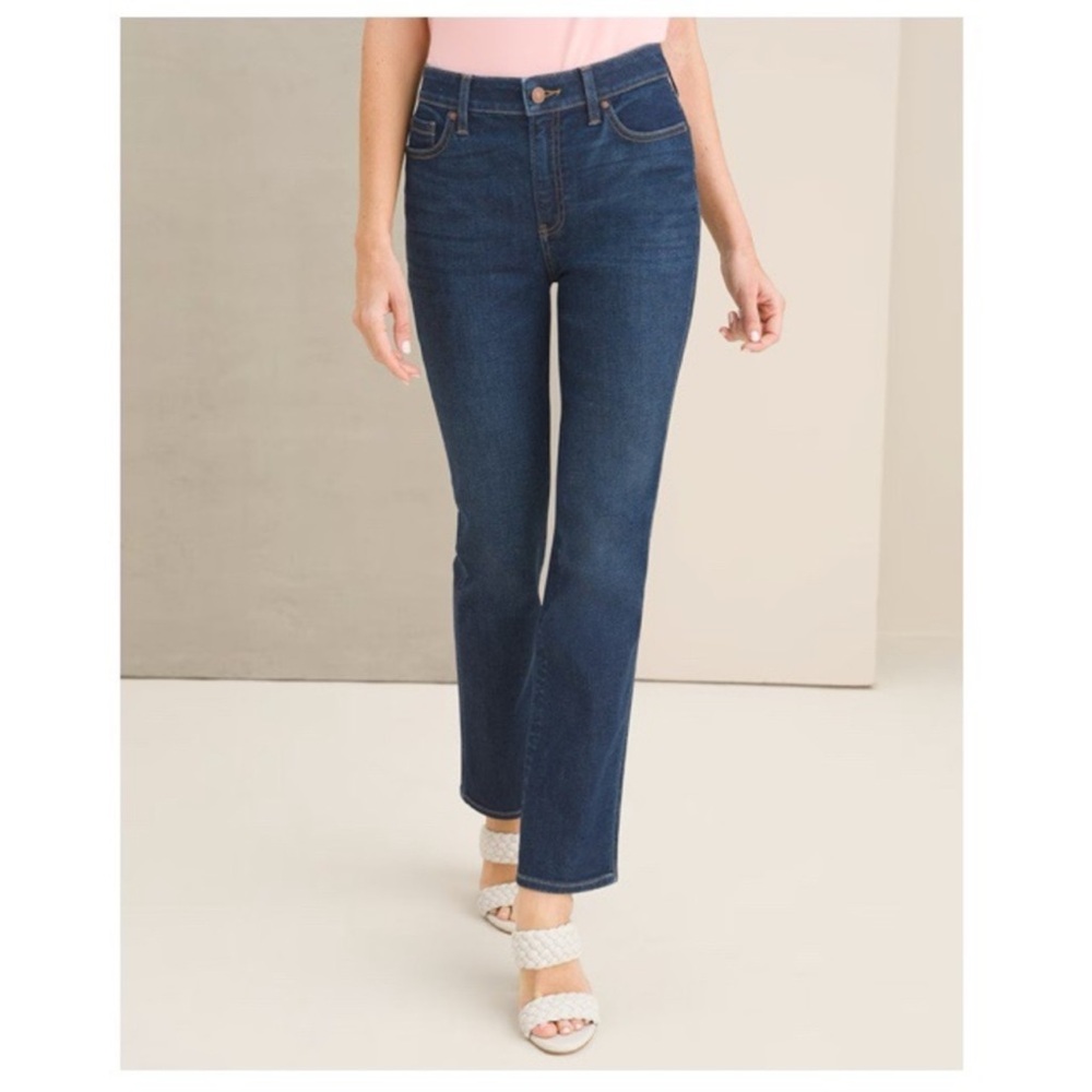 Chico's Dark Blue Stretch Jeggings